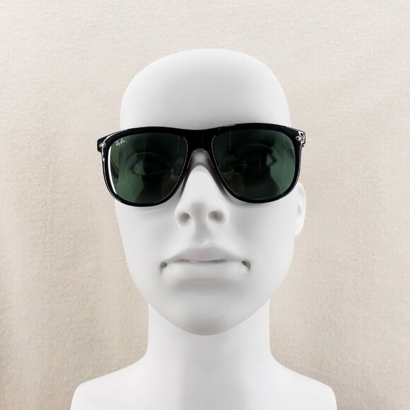 Ray-Ban RB4147 Boyfriend Sunglasses Gray Green and Black OS - Picture 9 of 11
